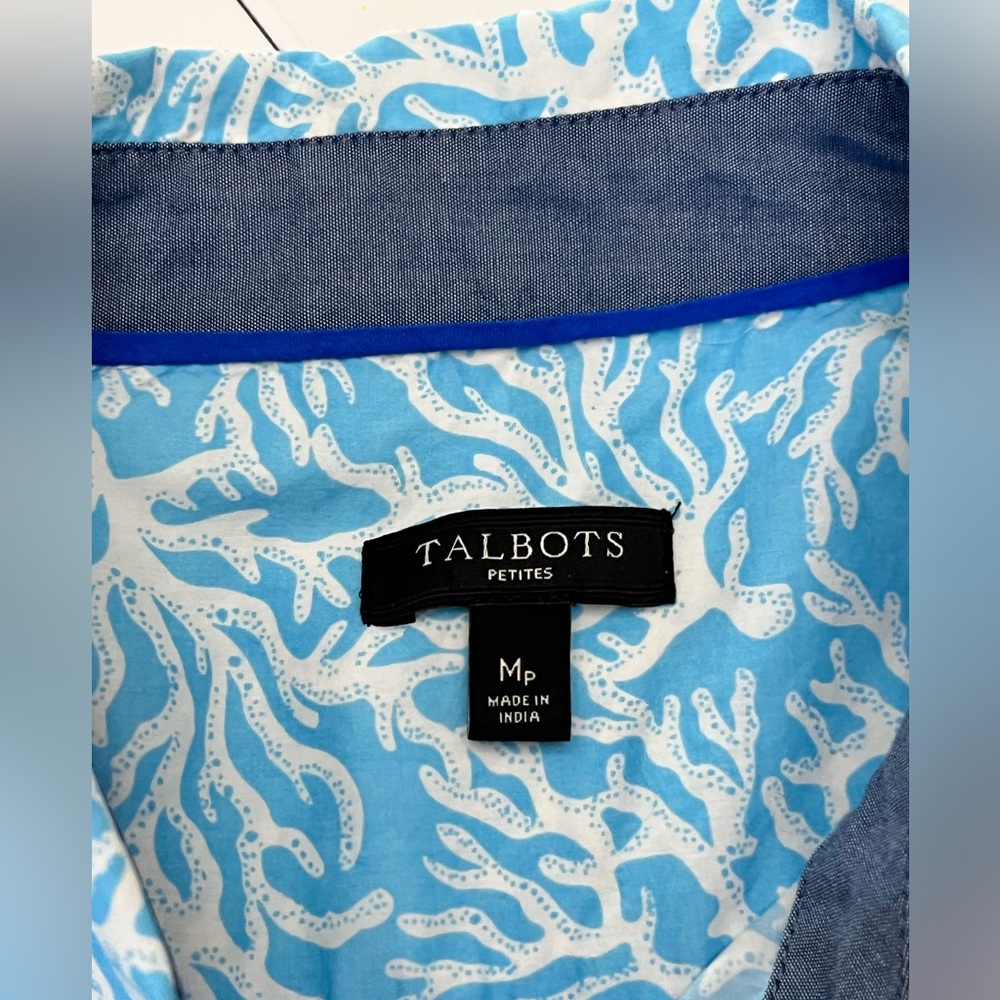 Talbots | Mp | Coral Print - image 3
